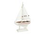 Wooden Intrepid Model Sailboat Christmas Tree Ornament - 3
