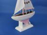 Wooden Pink Pacific Sailer Model Sailboat Decoration 9 - 6