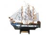 Wooden HMS Surprise Master and Commander Model Ship Christmas Tree Ornament - 1
