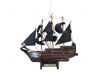 Wooden Calico Jacks The William Model Pirate Ship Christmas Tree Ornament - 1