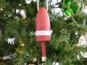 Wooden Red Maine Lobster Trap Buoy Christmas Tree Ornament - 1