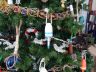 Vintage Dark Blue Decorative Lobster Trap Buoy Christmas Tree Ornament - 1