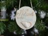 Welcome to the Beach Christmas Tree Ornament - 1