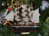 Wooden Cutty Sark Model Ship Christmas Tree Ornament - 1