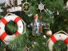 Mayflower Ship in a Glass Bottle Christmas Tree Ornament - 1