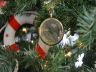 Brass Emerson Poem Compass Christmas Tree Ornament 5 - 2