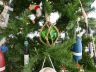 Glass and Rope Green Fishing Float Christmas Tree Ornament - 2