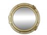 Gold Finish Porthole Mirror 20 - 1