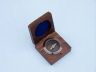 Antique Copper Desk Compass with Rosewood Box 3 - 3