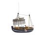 Wooden Fisher King Model Fishing Boat Christmas Tree Ornament - 4