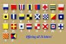 Letter T Rustic Wooden Nautical Alphabet Flag Decoration 16 - 1