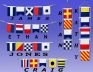 Letter Z Rustic Wooden Nautical Alphabet Flag Decoration 16 - 2
