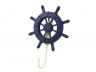 Dark Blue Decorative Ship Wheel with Hook 8 - 2