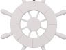 White Decorative Ship Wheel 9 - 4