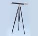 Floor Standing Brushed Nickel With Leather Griffith Astro Telescope 65 - 10