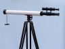 Floor Standing Oil-Rubbed Bronze-White Leather With Black Stand Griffith Astro Telescope 65 - 9