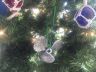 Antique Silver Cast Iron Propeller Christmas Ornament 4 - 2