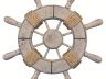 Rustic Decorative Ship Wheel 9 - 4