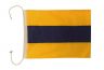Set of 26 - Decorative Cloth Nautical Alphabet Flags 20  - 14