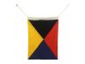 Letter Z Cloth Nautical Alphabet Flag Decoration 20 - 3