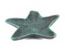 Seaworn Blue Cast Iron Starfish Decorative Bowl 8 - 3