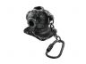 Antique Silver Cast Iron Diver Helmet Key Chain 5 - 2