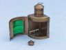 Antique Brass Port And Starboard Oil Lantern 17 - 5