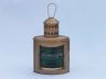 Antique Brass Port And Starboard Oil Lantern 17 - 9