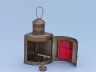 Antique Brass Port And Starboard Oil Lantern 17 - 11