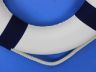 Classic White Decorative Anchor Lifering with Blue Bands 15 - 4