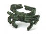 Antique Bronze Cast Iron Crab Napkin Ring 2.5 - set of 2 - 1