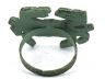 Antique Bronze Cast Iron Crab Napkin Ring 2.5 - set of 2 - 3