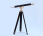 Floor Standing Brushed Nickel With Leather Anchormaster Telescope 50 - 6