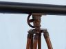 Floor Standing Bronzed With Leather Griffith Astro Telescope 65 - 10
