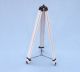 Floor Standing Antique Copper With White Leather Anchormaster Telescope 50 - 15