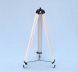 Floor Standing Oil-Rubbed Bronze-White Leather Anchormaster Telescope 50 - 11