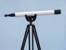 Floor Standing Oil-Rubbed Bronze-White Leather With Black Stand Anchormaster Telescope 50 - 10