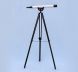 Floor Standing Oil-Rubbed Bronze-White Leather With Black Stand Anchormaster Telescope 50 - 12