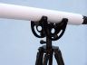 Floor Standing Oil-Rubbed Bronze-White Leather With Black Stand Anchormaster Telescope 50 - 2