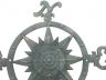 Seaworn Bronze Cast Iron Large Decorative Rose Compass 19  - 2