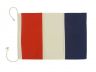 Set of 26 - Decorative Cloth Nautical Alphabet Flags 20  - 18