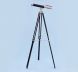 Floor Standing Brushed Nickel With Leather Griffith Astro Telescope 50 - 9