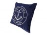 Decorative Blue Hampton Nautical with Anchor Throw Pillow 16 - 2