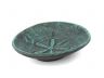 Seaworn Blue Cast Iron Sand Dollar Decorative Plate 6 - 1