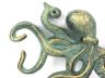 Antique Bronze Cast Iron Octopus Hook 11 - 1