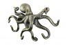 Antique Gold Cast Iron Octopus Hook 11 - 1