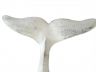 Rustic Whitewashed Cast Iron Decorative Whale Tail Hook 5 - 2
