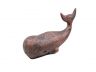 Rustic Copper Cast Iron Whale Paperweight 5 - 1