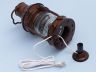 Antique Copper Anchor Electric Lantern 15 - 3
