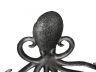Rustic Silver Cast Iron Wall Mounted Octopus Hooks 7 - 2